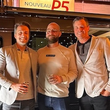 lancement-plateforme-p5-u-wagen-2 Hugo Fontaine, Jean-François Demers et Dominique Drouin, au lancement de la Plateforme P5 de U WAGEN